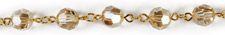 Crystal Gold Shadow Chain
